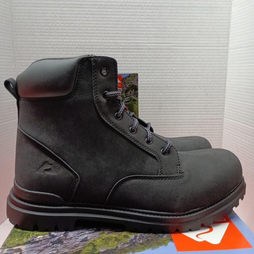 Ozark Trail New Size US 13 Men's Boot Troy II Black Hunting Hiking Outdoor